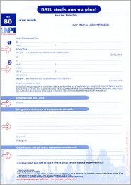 Bail LOCATION OU COLOCATION Produits Accueil