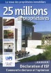 Abonnement à la revue 25 millions de propriétaires - 1AN NON ADHERENT